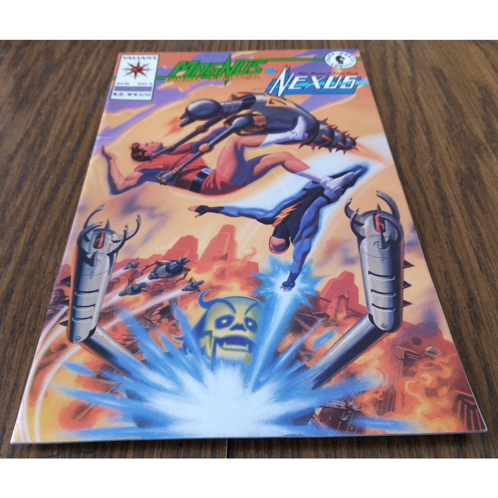 Magnus Robot Fighter & Nexus #2 April 1994 Valiant/Dark Horse Comics